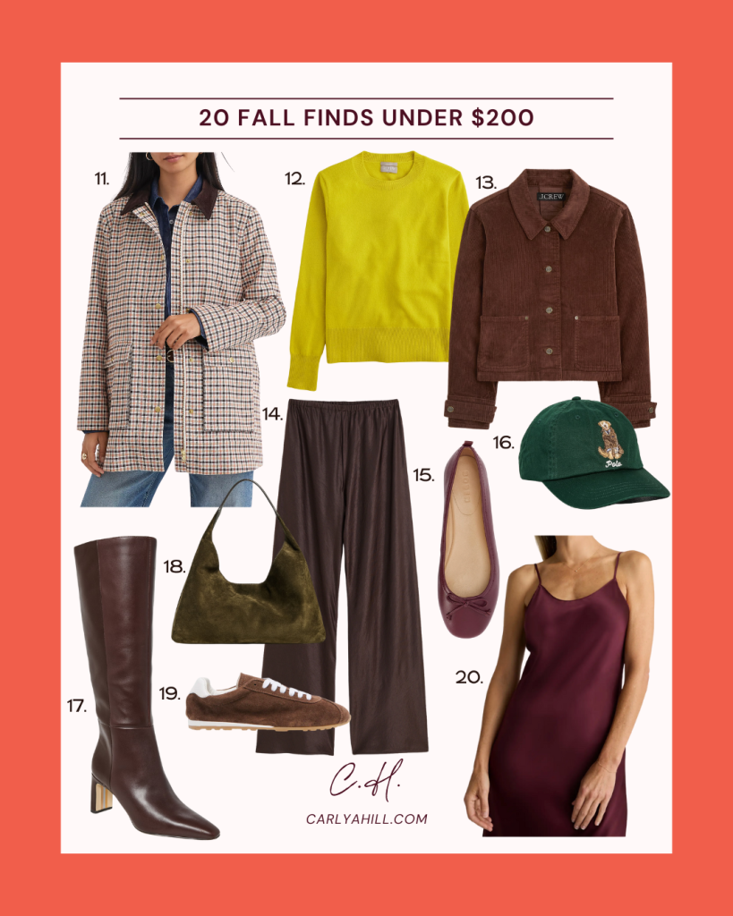 20 Fall Finds Under $200 | Carly A. Hill