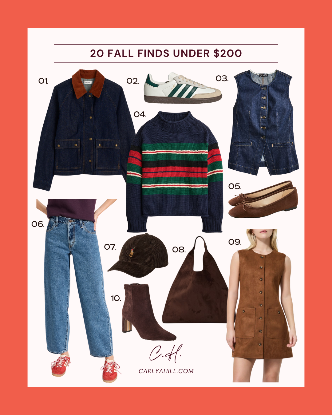 20 Fall Finds Under $200 | Carly A. Hill